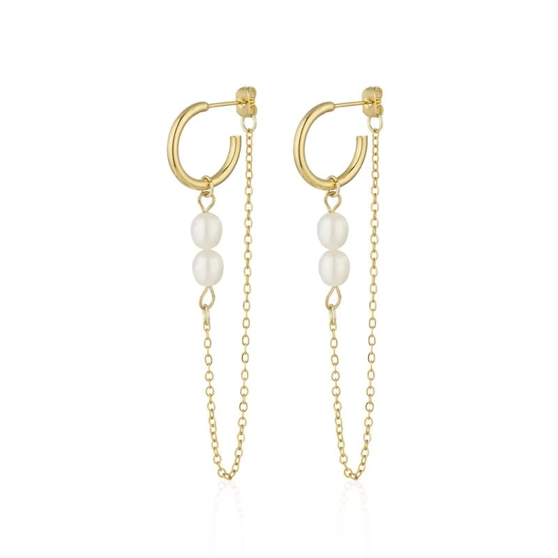 Luna Chain Earring