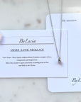 Amare (love) Necklace Mini Silver