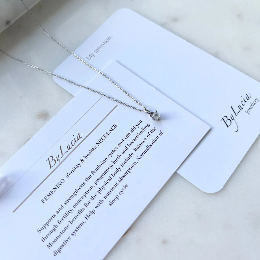 Create Your Own Intention Set of Two Necklaces- Silver